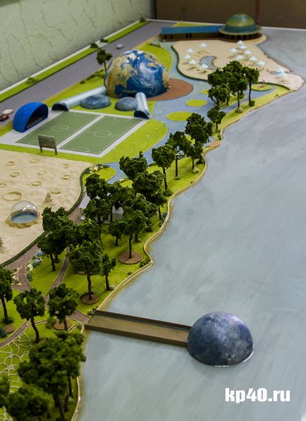 Калужанку будує «космічний парк» на Яченскім водосховище - благоустрій - новини -