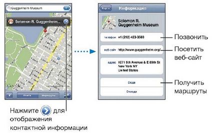 Hărți (cum se utilizează hărți) Ghidul iPhone (ayfon)