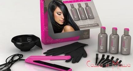 Keratin hajkiegyenesítő otthon részletes utasításokat és videók