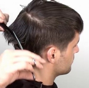 Classic férfi hajvágó olló - frizura 101