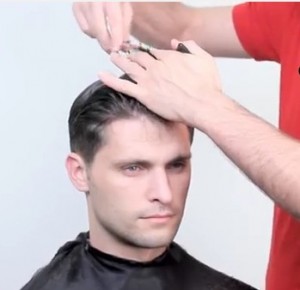 Classic férfi hajvágó olló - frizura 101