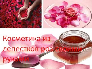 Косметика з пелюсток троянд своїми руками