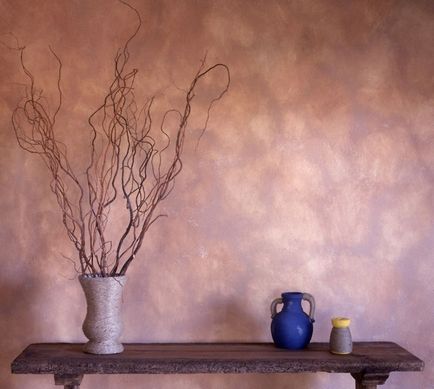 Vopsele pentru pereți cu efect de mătase (75 fotografii) de lux și creativ în decor