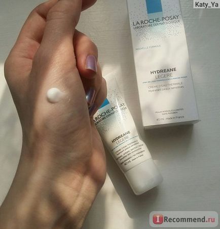 Крем для обличчя la roche posay hydreane legere зволожуючий для чутливої ​​шкіри - «кращий