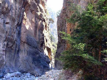 Крит, самарійськую ущелині