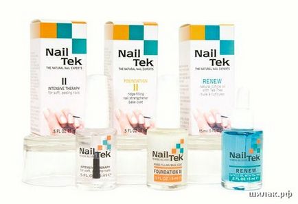 Купити лікувальний лак для нігтів nail tek (нейл тек) - офіційний інтернет-магазин