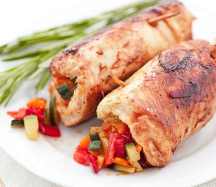 Chicken Involtini în italiană