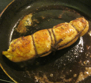 Csirke tekercs zöldségekkel lépésről lépésre recept fotók