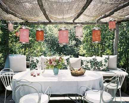 Bucătărie de vară cu verandă - soiuri și sfaturi privind aranjarea 21 fotografii