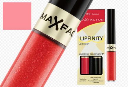 Lipfinity max factor (lipfinitate de la factorul max) - generarea rujului