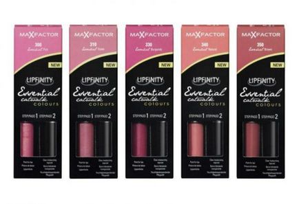 Lipfinity max factor (lipfinitate de la factorul max) - generarea rujului