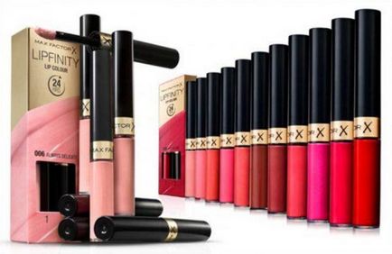 Lipfinity max factor (lipfinitate de la factorul max) - generarea rujului