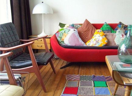 Patchwork în interior, design interior în stil mozaic