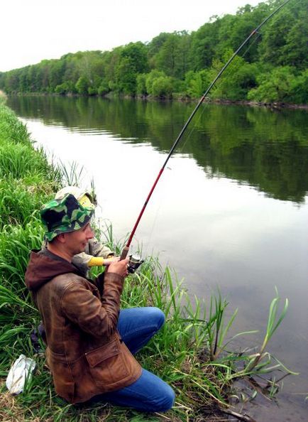 Catcher catcher în primăvară pe wobblers - pescuit