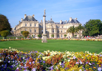 Grădinile Luxemburg - istorie, sculpturi și monumente, Palatul Luxemburg și Muzeul Hemingway