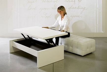 Multifunkcionális bútorok - transzformátor, luxus és kényelem