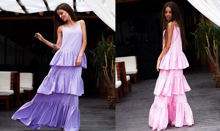 Modă rochii de vară și sarafane 2018 novici foto