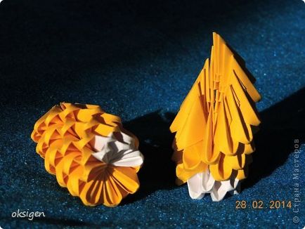 Modele origami - cum să faci un urs - 20 noiembrie 2015 - articole - mânere pricepuți
