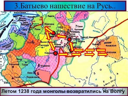 Mongol Rus nyereség (nyereség) Mongol hódítás Oroszország