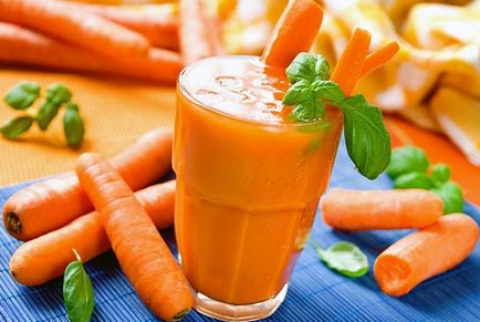 Морквяний сік - користь і шкода при гастриті, панкреатиті, для печінки, для немовлят, як правильно