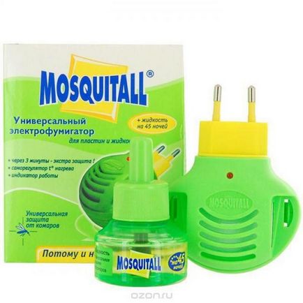 Mosquito manual de utilizare a țânțarilor, fotografie din linia de produse mosquitall, recenzii video