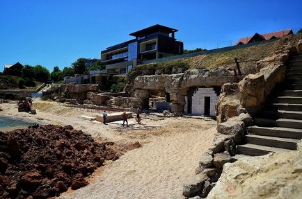 A strandon Odessza ellentmondásos iparmágnás építeni valamit - időzítő