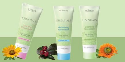 Creme naturale cu vitamina E esentiale oriflame din sectiunea de ingrijire a fetei, oriflame (oriflame)