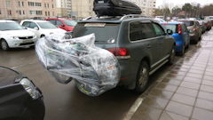 Probleme normative privind transportul bicicletelor în portbagajul posterior al bicicletelor (Rusia)