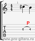 Jelölés a tablature