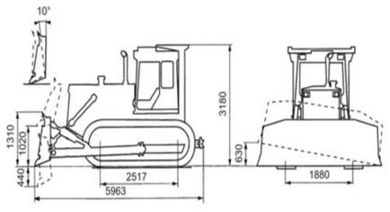 Prezentare generală a tractorului pe șenile t-130 motor, control, dispozitiv, specificații,