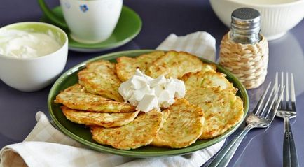 Palacsinta cukkini finom recept (recept) Fánk cukkini finom recept