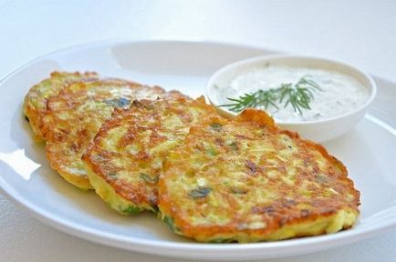 Palacsinta cukkini finom recept (recept) Fánk cukkini finom recept