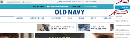 Old navy - якісно і недорого! Old navy - якісно і недорого, boxforward