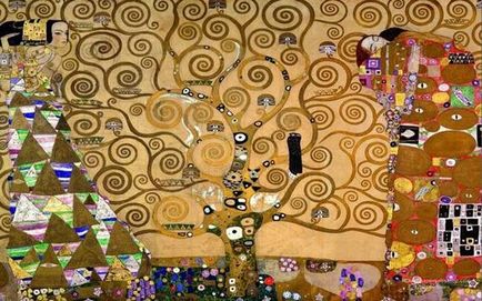 Leírás Gustav Klimt festménye „élet fája”