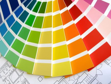 Elementele de bază ale colorării, nuanțele pe computer și mâinile proprii, o masă de amestecare a culorilor