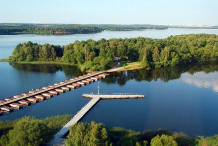 Restul în Minsk - rezervorul Zaslavskoe