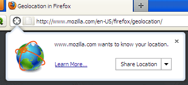 Letiltása Web-push értesítések (web bejelentés) helymeghatározást a Firefox és a Chrome