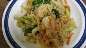 Pad Thai - sült rizstészta, kulinarka