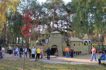 Scarlet Sails Park în Voronej pentru sărbătorile de familie