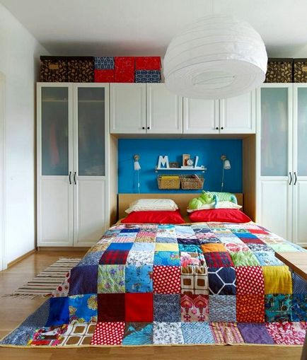 Patchwork în interiorul stilului de mozaic