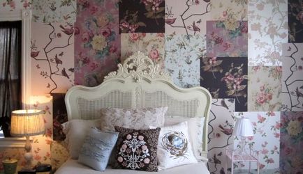 Patchwork în interiorul stilului de mozaic