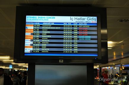 Zbor către Antalya de către compania Turkish Airlines