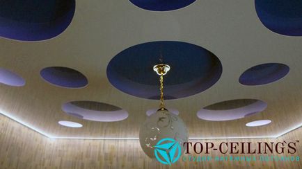 Перфоровані натяжні стелі, top ceilings