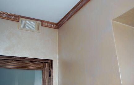 Перламутрова фарба для стін акрилова біла з піском