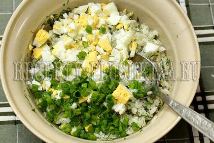Paturi cu orez și ou în cuptor cu rețetă pas cu pas cu fotografie