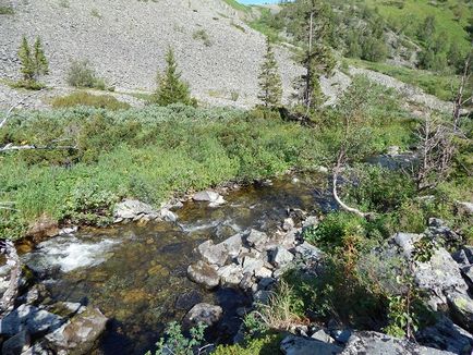 Plateau quarkush și cascade Zhigalan (fotografie)