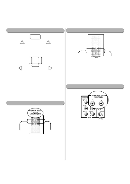 A hangszórók csatlakoztatása, használati utasítás Toshiba zp38, 6. oldal