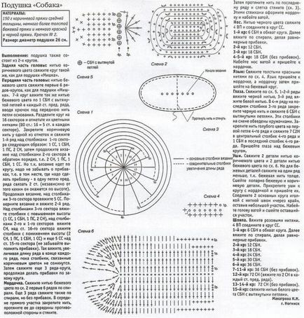 Perne - jucării tricotate