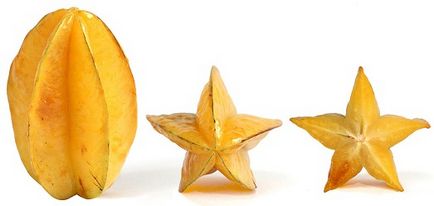 Proprietăți utile de fructe de stele de carambola