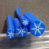 Cârnați de argilă din polimeri - fulg de zăpadă